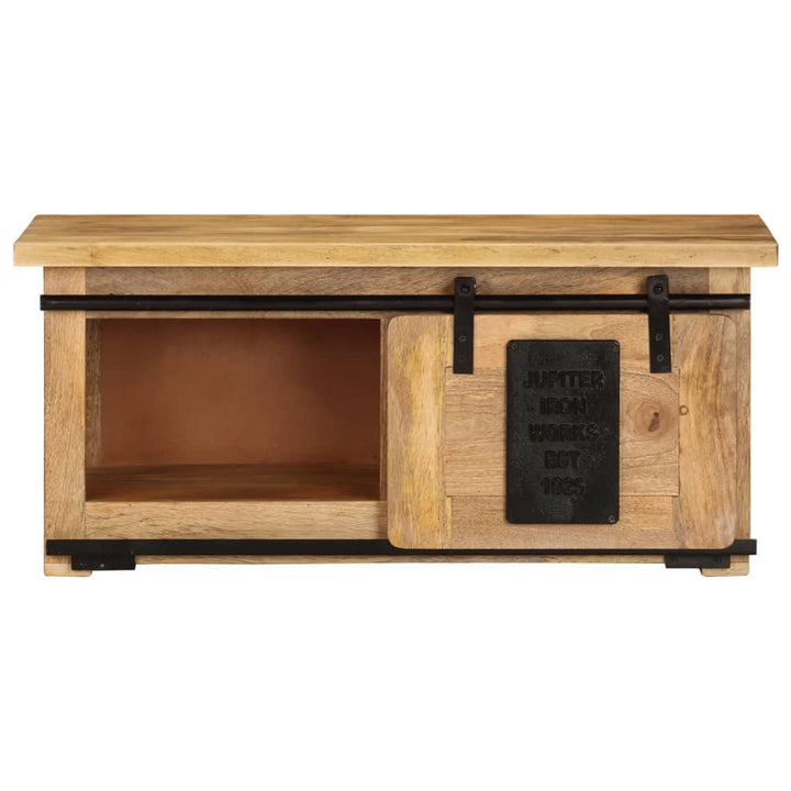 tv-skab 90x35x40 cm massivt mangotræ