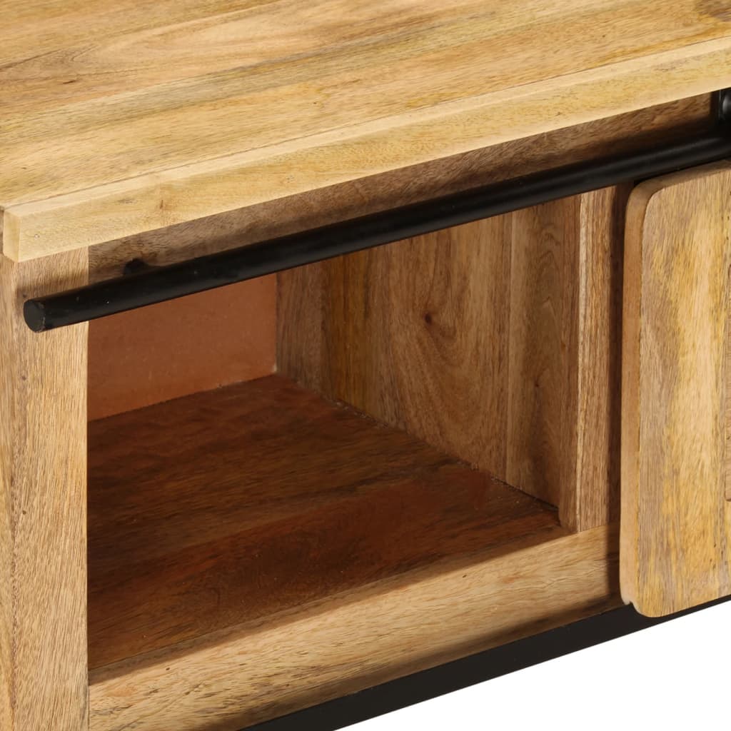 tv-skab 90x35x40 cm massivt mangotræ
