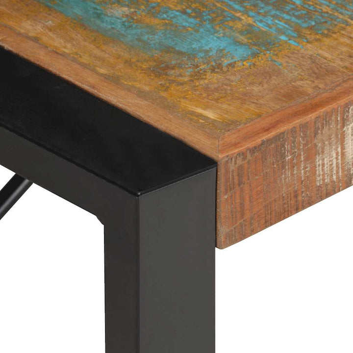 sofabord 180x90x40 cm massivt genbrugstræ