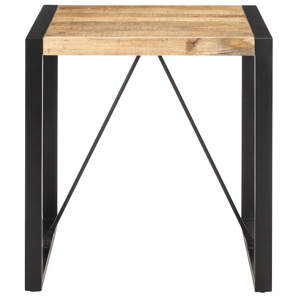 spisebord 70x70x75 cm massivt ru mangotræ