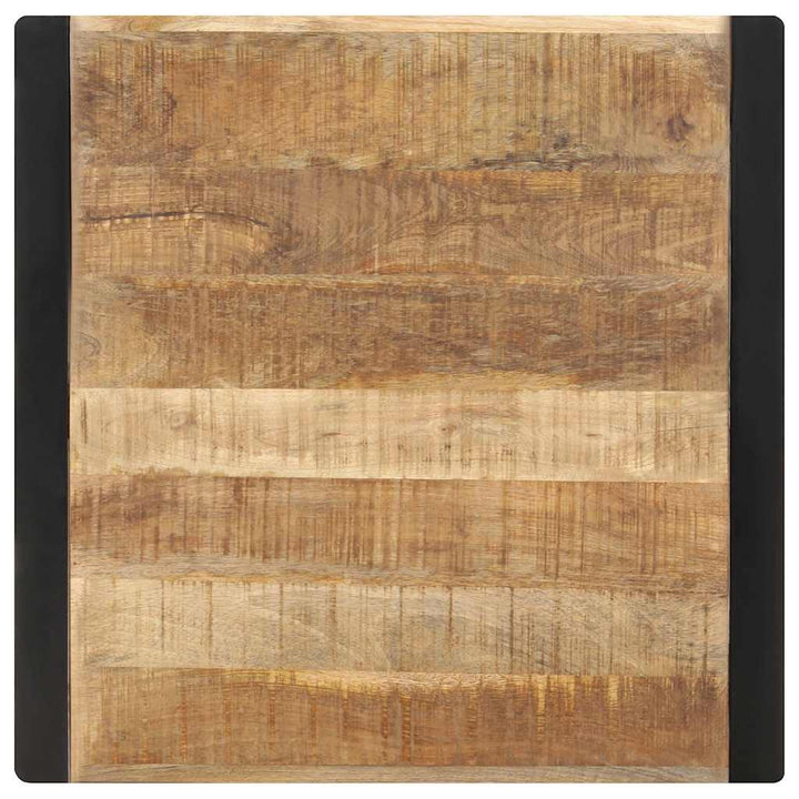 spisebord 70x70x75 cm massivt ru mangotræ