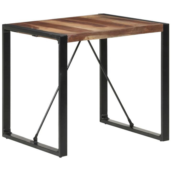 spisebord 80x80x75 cm massivt træ