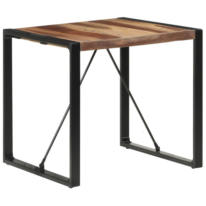 spisebord 80x80x75 cm massivt træ