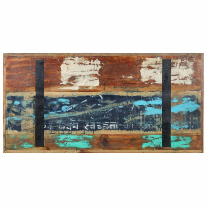 spisebord 120x60x76 cm massivt genbrugstræ