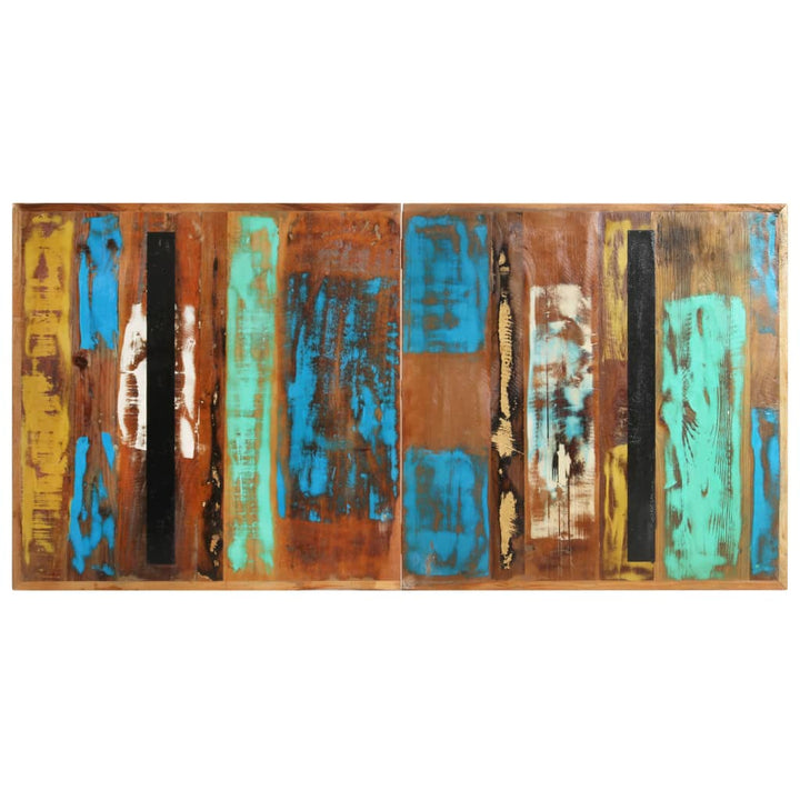 spisebord 140x70x76 cm massivt genbrugstræ