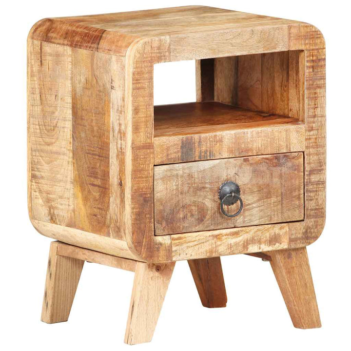 sengebord 40x30x50 cm massivt mangotræ