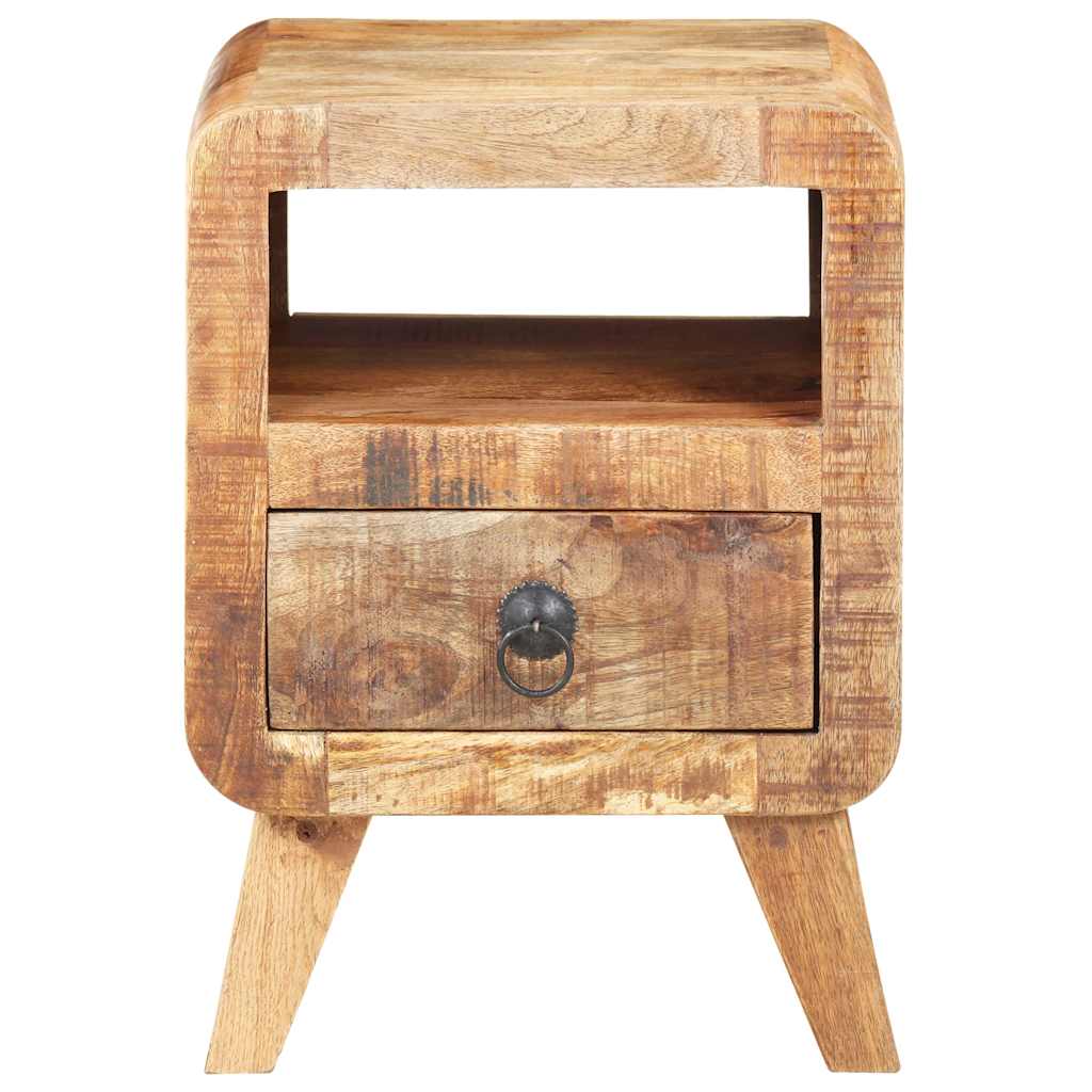 sengebord 40x30x50 cm massivt mangotræ