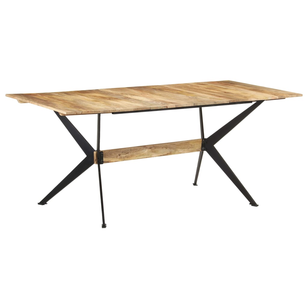 spisebord 180x90x76 cm massivt mangotræ