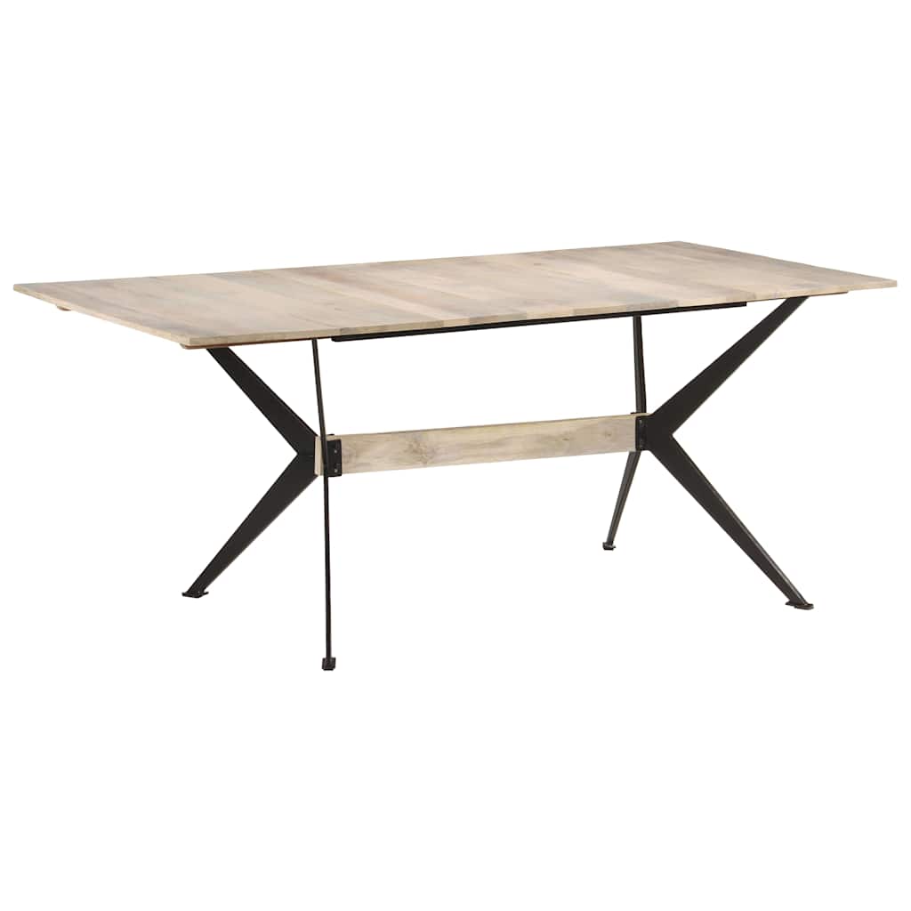 spisebord 180x90x76 cm massivt mangotræ