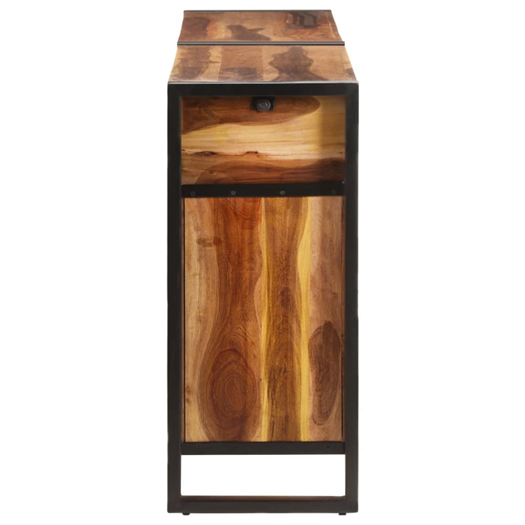 skænk 172x35x80 cm massivt akacietræ med honningfarvet finish