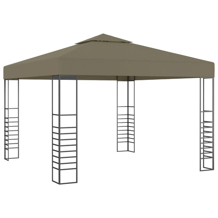 havetelt 3x3 m 180 g/m² gråbrun