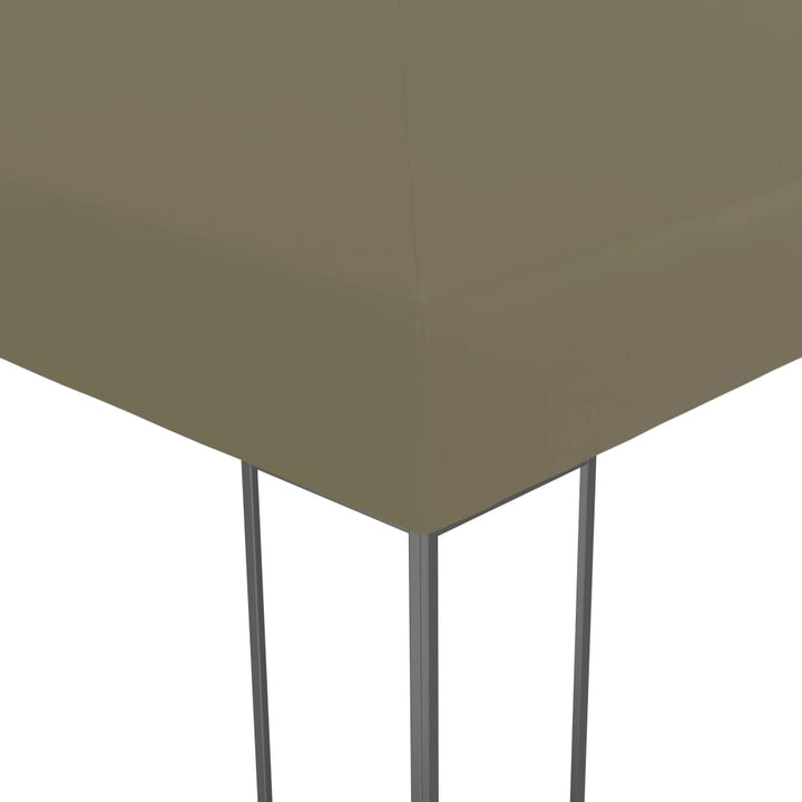 havetelt 3x3 m 180 g/m² gråbrun