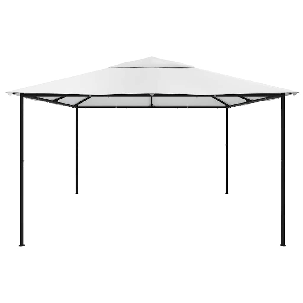 havepavillon 4x4x3 m 180 g/m² hvid