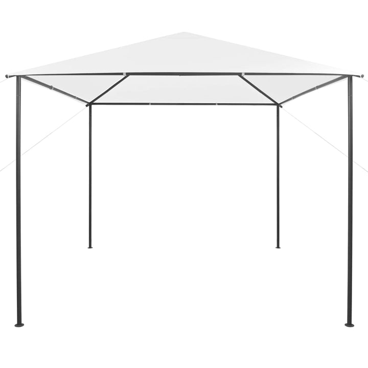 havepavillon 3x3x2,9 m 180 g/m² hvid