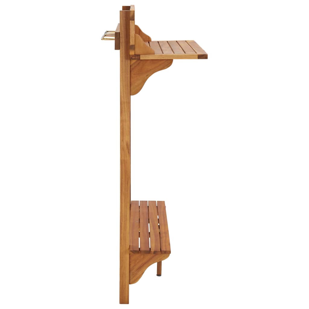 altanbord 90x37x122,5 cm massivt akacietræ