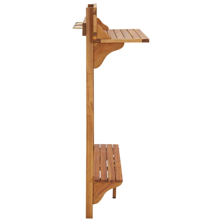 altanbord 90x37x122,5 cm massivt akacietræ
