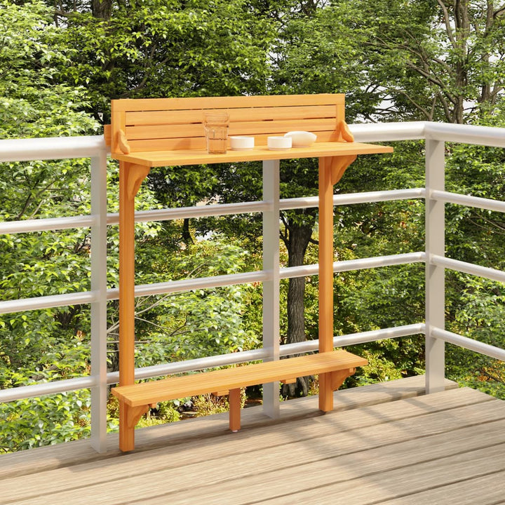 altanbord 90x37x122,5 cm massivt akacietræ