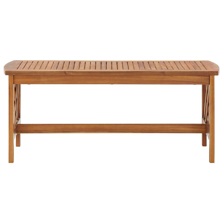 sofabord 102x50x43 cm massivt akacietræ