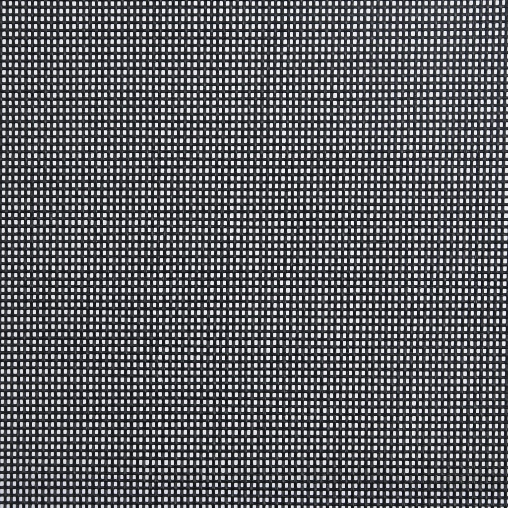 foldbare havestole 2 stk. textilene sort