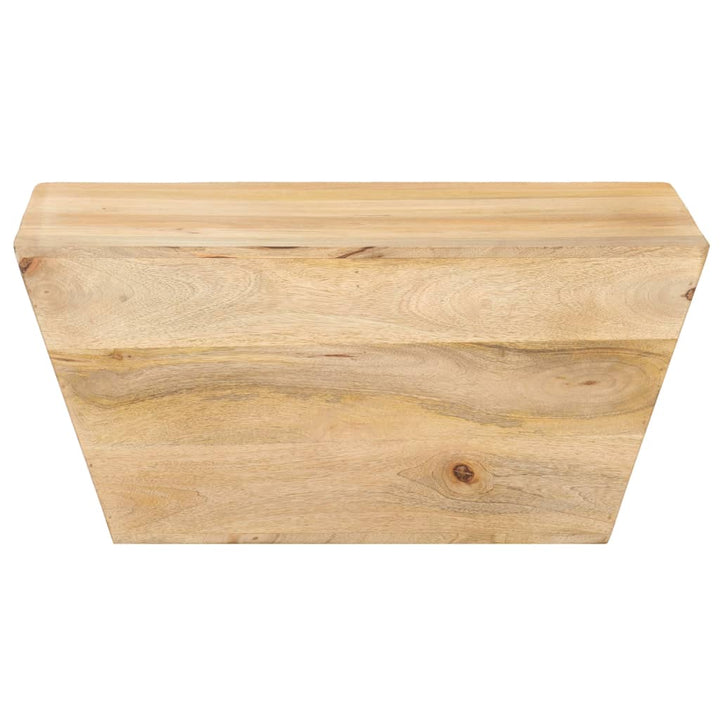 sofabord 66x66x30 cm V-facon massivt mangotræ