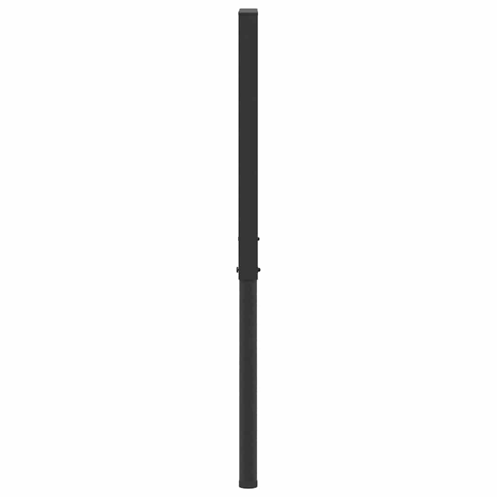 stel til arbejdsbænk 2 stk. 55x(69-95,5) cm metal sort