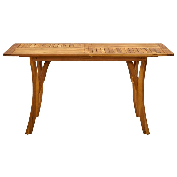 havebord 150x90x75 cm massivt akacietræ