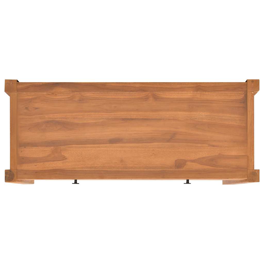 tv-bord 100x40x45 cm teaktræ