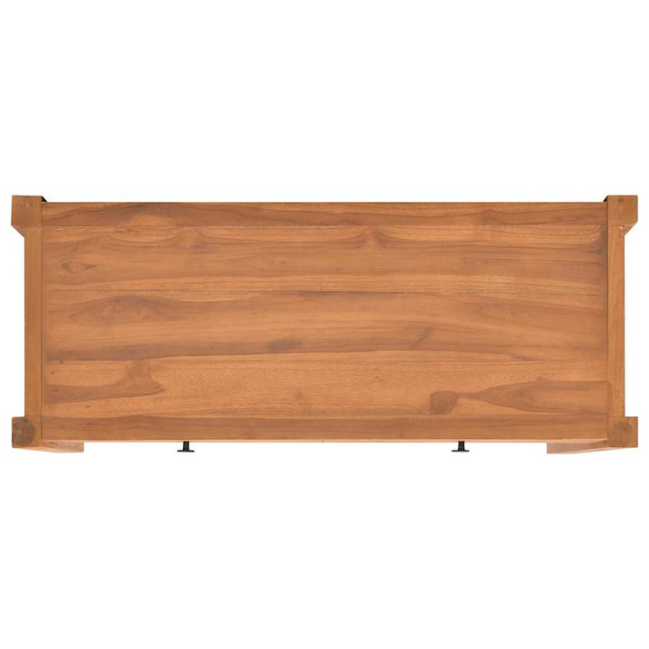 tv-bord 100x40x45 cm teaktræ