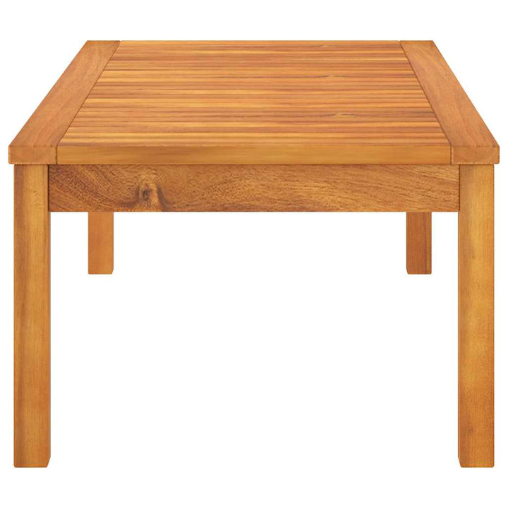 sofabord 100x50x33 cm massivt akacietræ