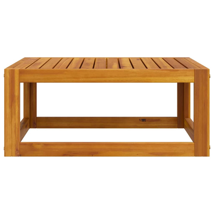 sofabord 68x68x29 cm massivt akacietræ