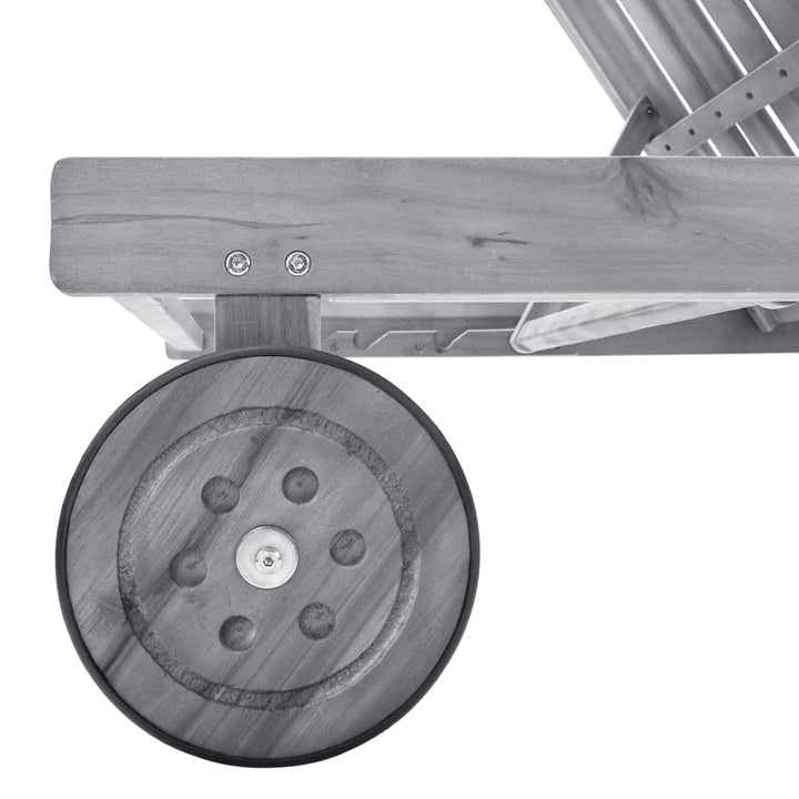 liggestol massivt akacietræ