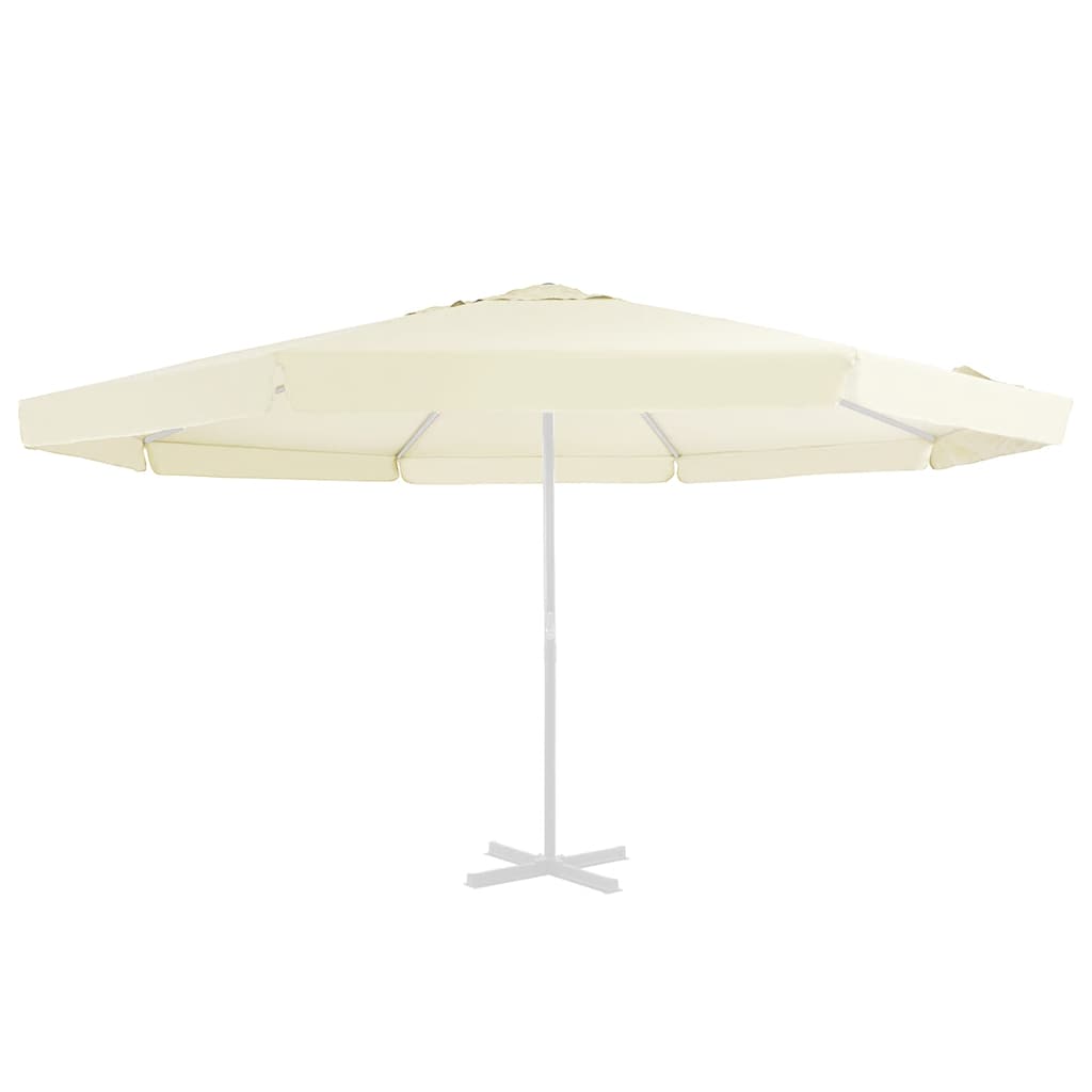 udskiftningsdug til parasol 515 cm sandfarvet