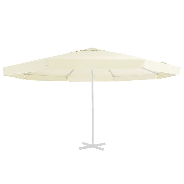 udskiftningsdug til parasol 515 cm sandfarvet