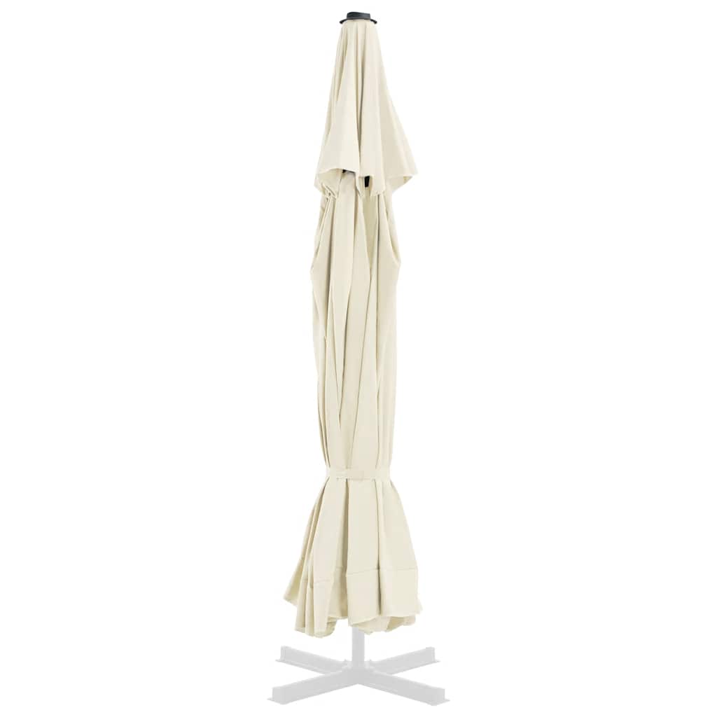 udskiftningsdug til parasol 515 cm sandfarvet