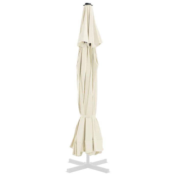 udskiftningsdug til parasol 515 cm sandfarvet