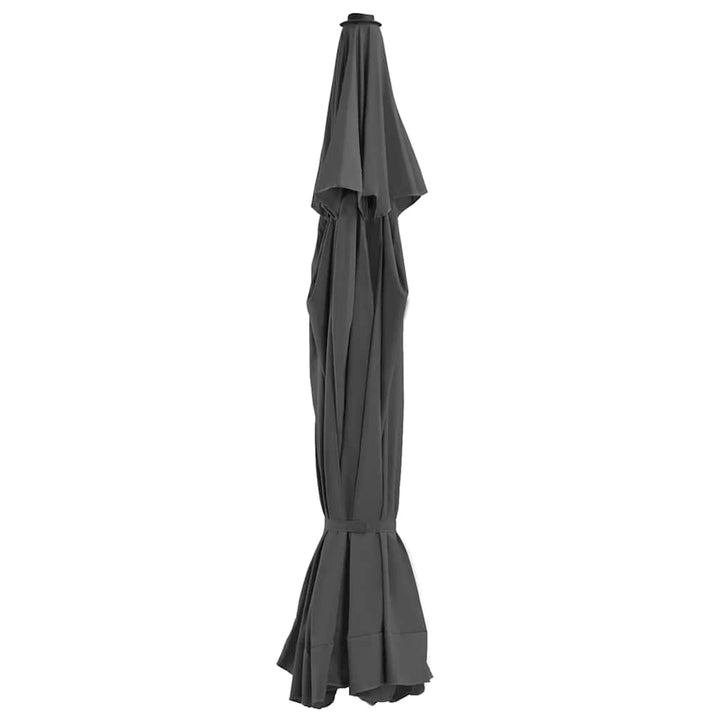 udskiftningsdug til parasol 515 cm antracitgrå