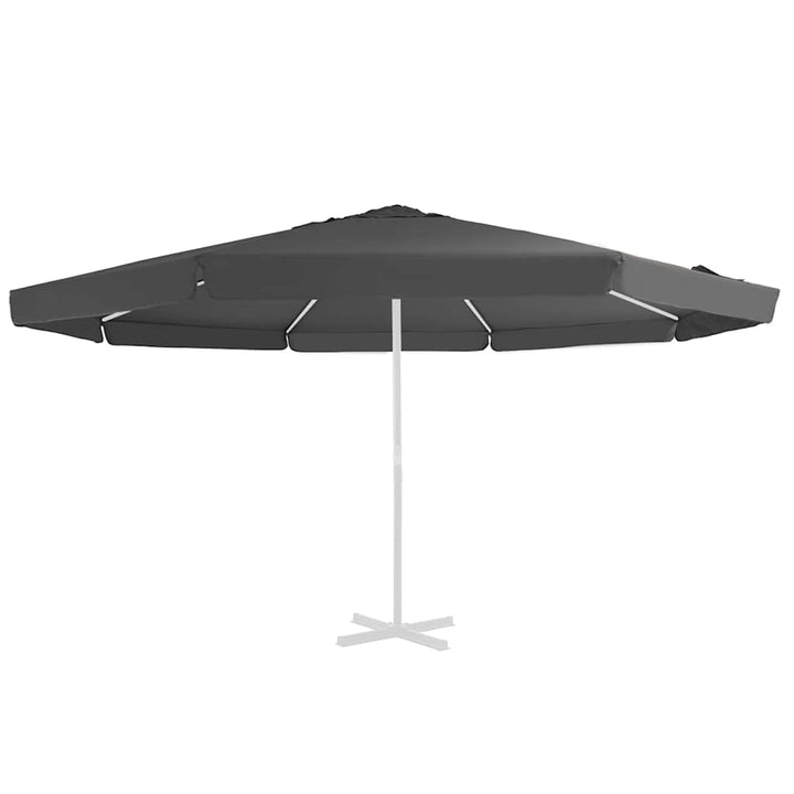 udskiftningsdug til parasol 515 cm antracitgrå