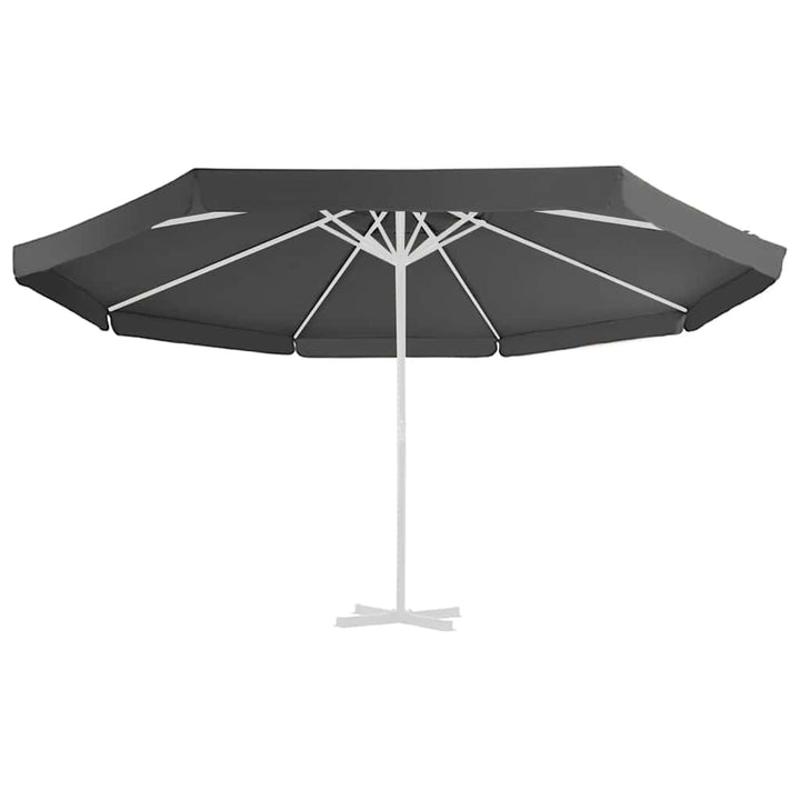 udskiftningsdug til parasol 515 cm antracitgrå