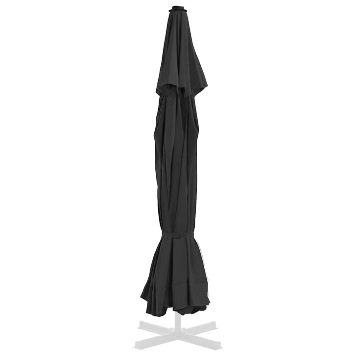 udskiftningsdug til parasol 515 cm sort