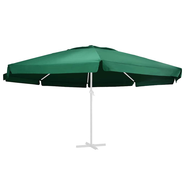 udskiftningsdug til parasol 610 cm grøn