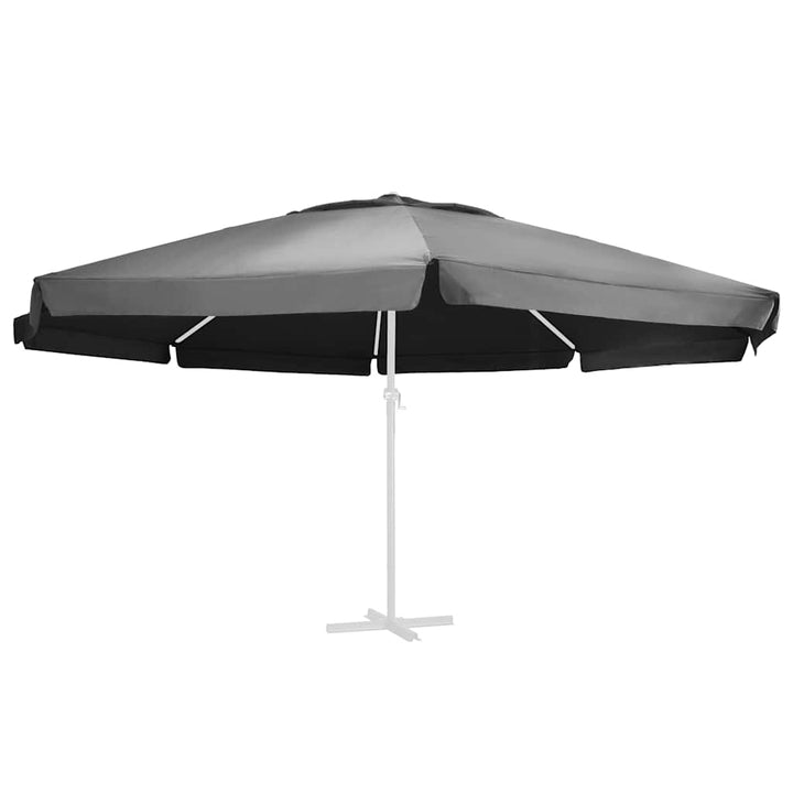 parasoldug 610 cm antracitgrå