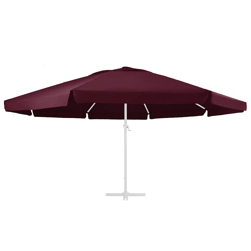 udskiftningsdug til parasol 610 cm bordeaux