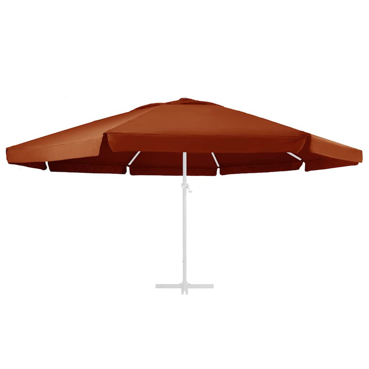 parasoldug 610 cm terracottafarvet
