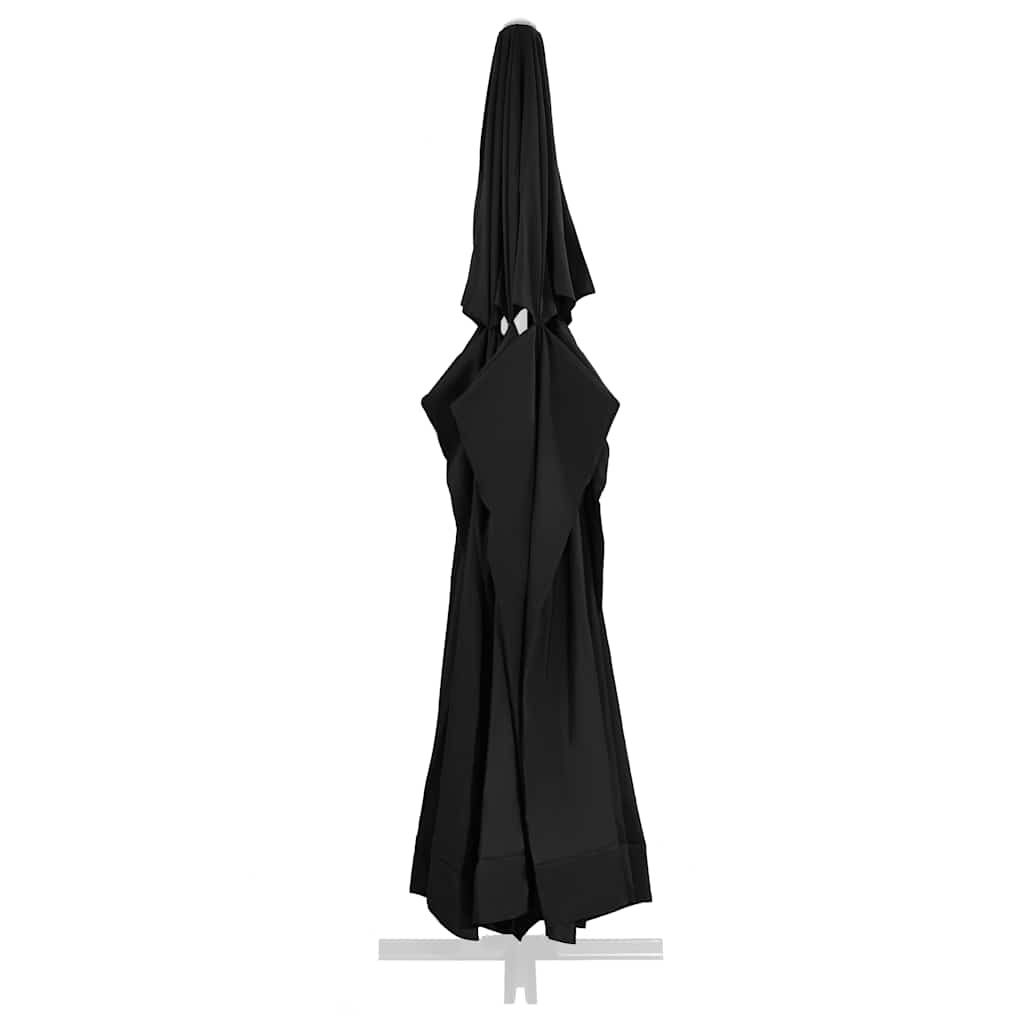 udskiftningsdug til parasol 610 cm sort