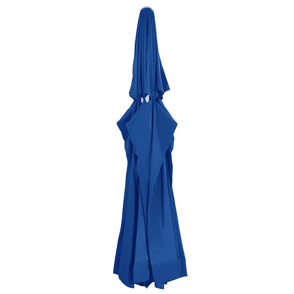 parasoldug 610 cm azurblå