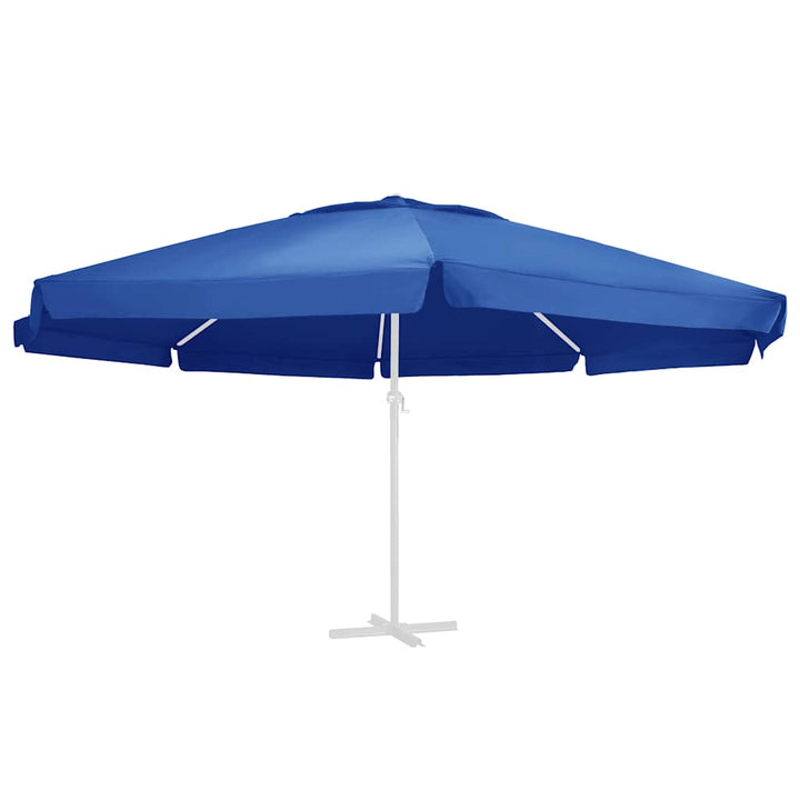 parasoldug 610 cm azurblå