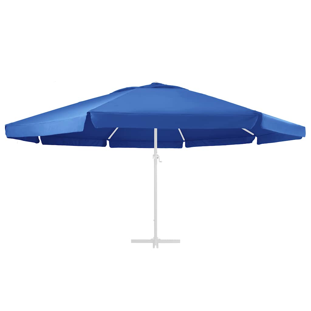 parasoldug 610 cm azurblå