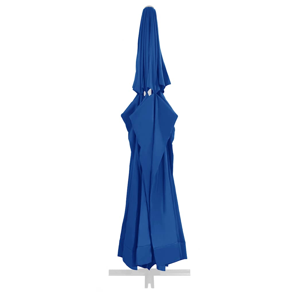 parasoldug 610 cm azurblå