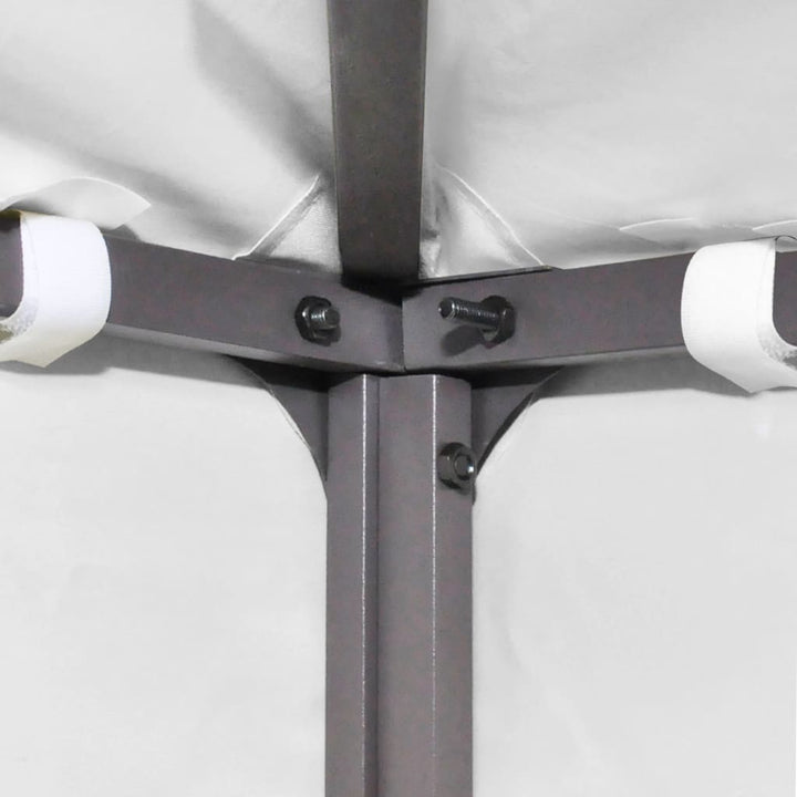 pavillontopdække 270 g/m² 3x3 m hvid