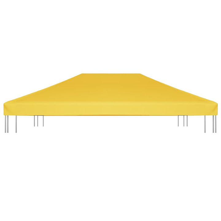 pavillontopdække 270 g/m² 4x3 m gul